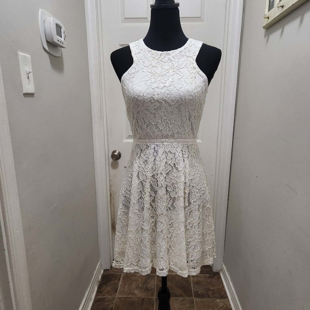 Lace Mini Dress